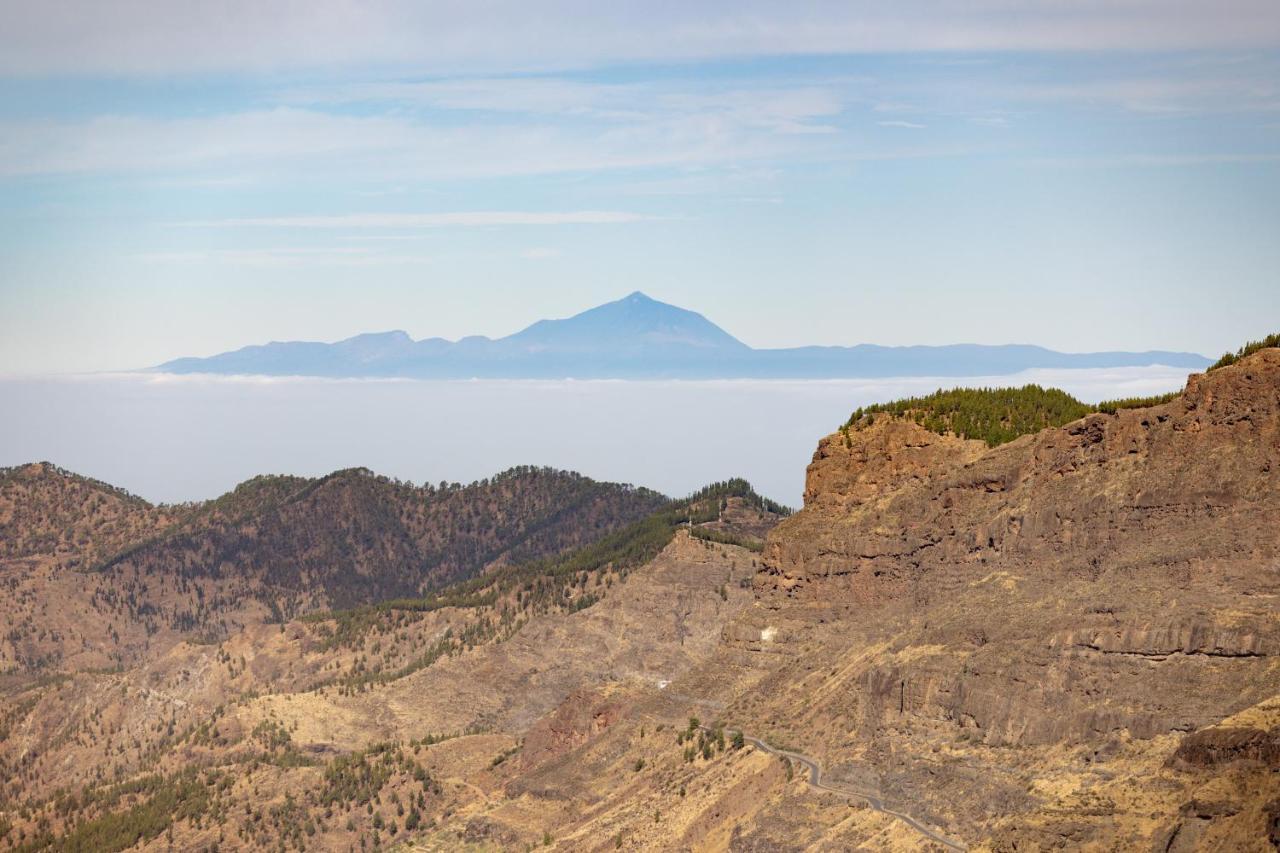 Casa Maruca With Roque Nublo View Villa Техеда Екстериор снимка